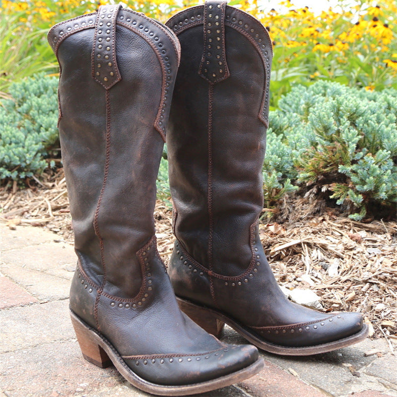 Dakota™ | Western Leather Boots